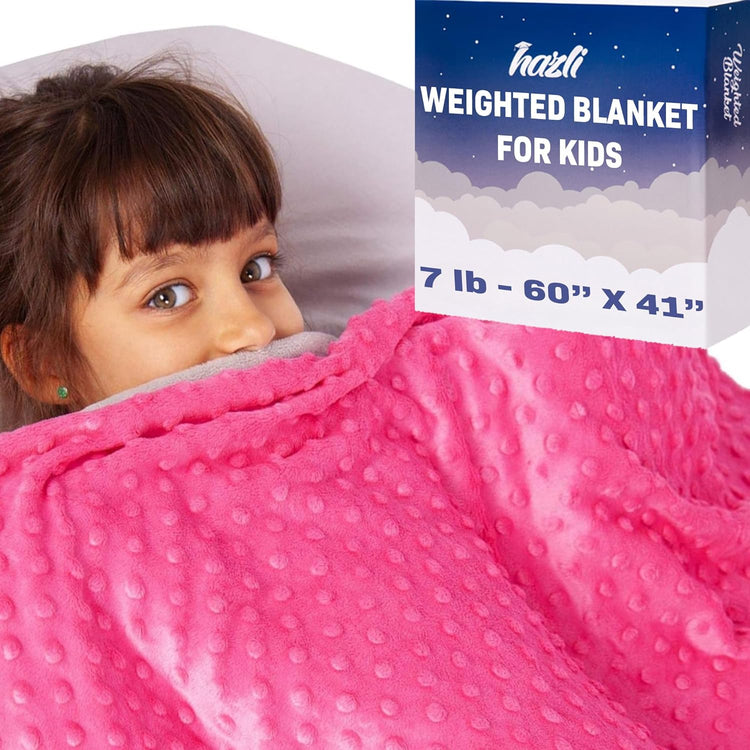 Kids Weighted Blanket with Removable Minky Cover