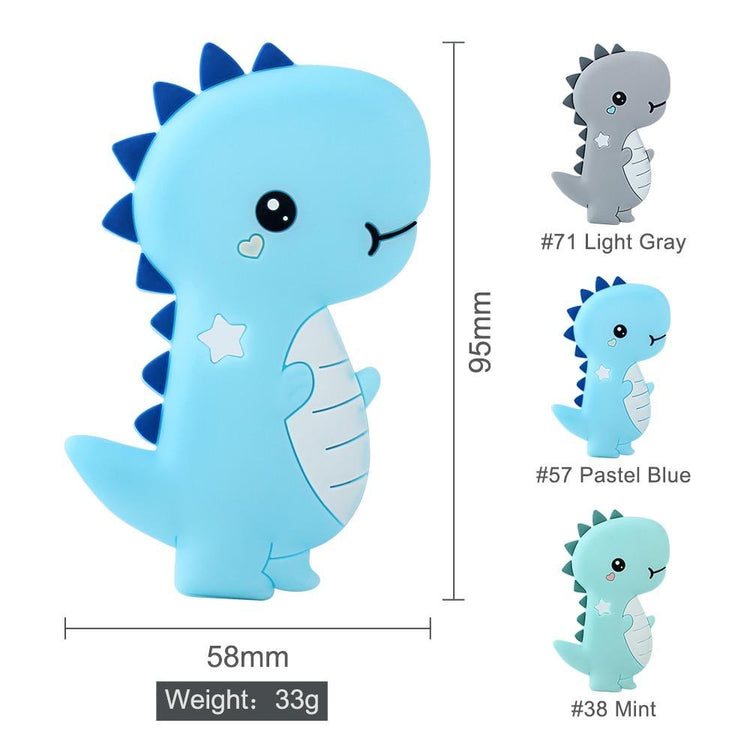 Dinosaur Silicone Chew Toy