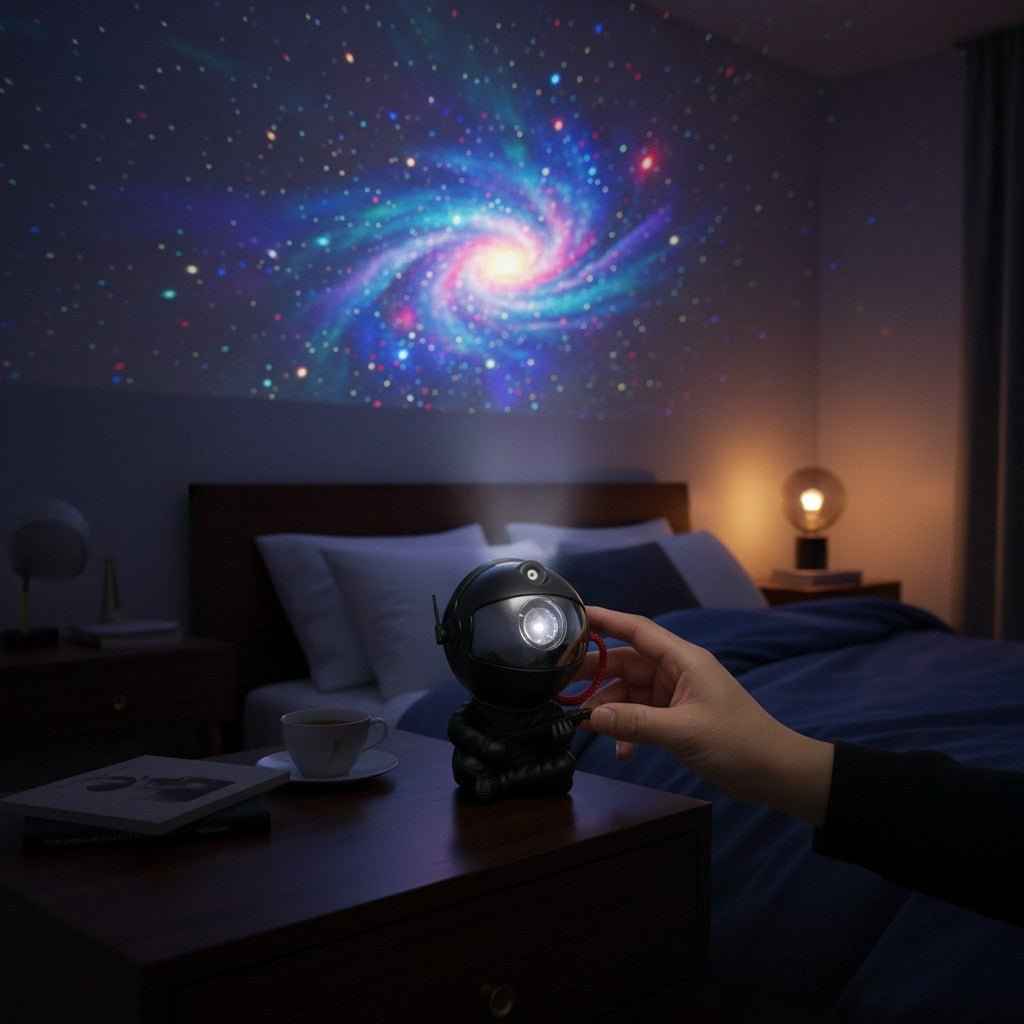 Astronaut Galaxy Star Projector
