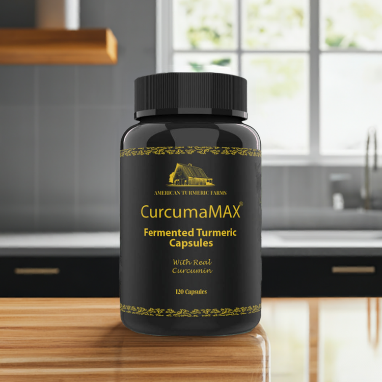CurcumaMAX Fermented Turmeric Capsules – 120 Capsules
